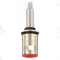 CHICAGO FAUCETS Cartridge: Use with Hot/Cold Water, Brass, Ceramic Disc, (12) Cartridges, 12 PK (MPN 377-XKLHBL12JKABNF). Key specifications — For Water Temperature: Hot/Cold; Compatible Brand: Chicago Faucets; Product Type: Cartridge; Includes: (12) Cartridges; Material: Brass.