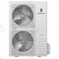 FRIEDRICH Air Conditioner Condensing Unit: 56,000 BtuH, 208/230V AC, Cooling/Heating, Heat Pump (MPN WFPU17Z603C). Key specifications — Brand: FRIEDRICH; Voltage: 208/230V AC.