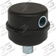 SOLBERG Filter Silencer: 3/4 in Inlet Size, 25 scfm, 4.5 in Overall Ht, 4.13 in Outside Dia (MPN FS-11-075). Key specifications — attr60071: FS-11-075; attr60074: SOLBERG.