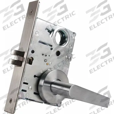 FALCON LOCK Door Lockset: Passage Lever Locksets, Chrome