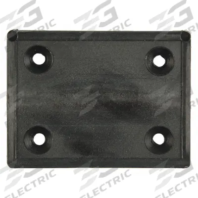 MONROE PMP Butt Hinge: Plastic, Full Surface - Full Surface-Mount Butt Hinges
