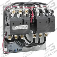 SIEMENS NEMA Magnetic Motor Starter: Reversing, 3 Poles, NEMA Size 4, 135 A, 120V AC Coil (MPN 22JUH32AF). Key specifications — Brand: SIEMENS; Auxiliary Contact Form: 1NO; Coil Voltage: 110/120V AC; Phase: Three; Terminal Connection Type: Screw Terminals; Auxiliary Contacts Included: 1NO; Signaling Features: Pilot Light; Thermal Units Required: None (Not Applicable to Electronic Overloads).