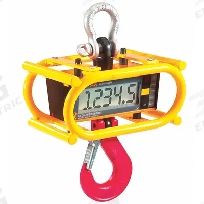 RON CRANE SCALES Crane Scale: 10,000 lb Wt Capacity - Imperial, +/-0.1% Accuracy, 2 kg/5 lb