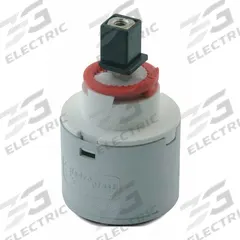 ZURN Cartridge: For AquaSpec® Series, Use with Hot/Cold Water, Ceramic, Ceramic Disc, (1) Cartridge (MPN 63233001). Key specifications — Compatible Series: AquaSpec®; For Water Temperature: Hot/Cold; Compatible Brand: Zurn; Product Type: Cartridge; Includes: (1) Cartridge; Material: Ceramic.