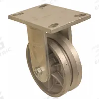 APPROVED VENDOR Plate Caster: Rigid, Iron, 8 in Wheel Dia, 2 in Wheel Wd, 10 1/2 in Mounting Ht (MPN P23R-C080R-16-VG1). Key specifications — attr1100373: APPROVED VENDOR.