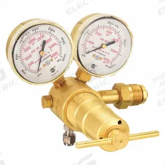 VICTOR Gas Regulator: Single Stage, CGA 680 Inlet, 1/4" Swagelok Outlet, 3,000 psig, Brass Diaphragm (MPN 0781-1450). Key specifications — Brand: VICTOR; Manufacturer Part Number: 0781-1450; Diaphragm Material: Brass; Outlet Connection: 1/4" Swagelok; Inlet Connection: CGA 680.