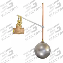 APPROVED VENDOR Float Valve Assembly: For Water Media, Straight Valve Body, Cylindrical, Bronze, NPT (MPN GHLB150-GR). Key specifications — Mounting: Horizontal Piping; Arm Adjustability: Adjustable; Connection Gender - Side 1: Female; Connection Gender - Side 2: Female; Brand: APPROVED VENDOR; Connection Type - Side 1: NPT; Connection Type - Side 2: NPT; Flow Rate: 125 gpm @ 60 psi.