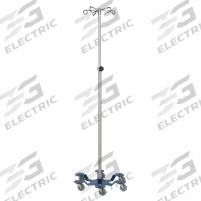 BLICKMAN Pole: 6 Legs, 6 Hooks, Stainless Steel - Standard IV Poles