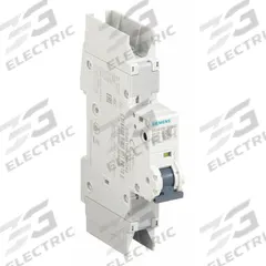 SIEMENS IEC Miniature Circuit Breaker: 6 A Amps, 60V DC, 10kA at 277V AC, Screw Clamp, 5SJ4, 277V AC (MPN 5SJ41067HG42). Key specifications — Brand: SIEMENS; DC Voltage Rating: 60V DC; Max. AIR Rating: 10kA at 277V AC; Terminal Connection: Screw Clamp; AC Voltage Rating: 277V AC.