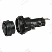 MERSEN Panel Mount Fuse Holder: For Fuse Size 13/32 in x 1 1/2 in, 1 Pole, 30 A Max, 600 V AC (MPN GPM-WTR). Key specifications — Fuse Holder Termination Type: 1/4 in Quick Connect/Solder; Fuse Holder Cap Style: Screw Knob; Brand: MERSEN; Fits Fuse Class or Type: Class CC.
