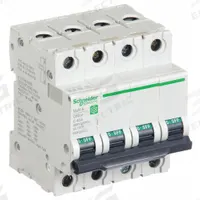 SCHNEIDER ELECTRIC IEC Supplementary Protector: 40 A Amps, 10kA at 240V AC, Screw Clamp, C (MPN M9F22440). Key specifications — Series: C60SP; DC Voltage Rating: Not Rated; Max. AIR Rating: 10kA at 240V AC; Terminal Connection: Screw Clamp; Brand: SCHNEIDER.