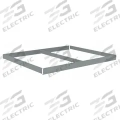 TENNSCO Shelf: 60 in x 48 in, 2,250 lb Load Capacity, Gray, Shelf (MPN ZLCS-6048). Key specifications — Includes: (4) Beams; Shelf Configuration: Single Straight; Color: Gray; Frame Material: Steel; Brand: TENNSCO; Frame Finish: Zinc Plated; Product Type: Shelf.