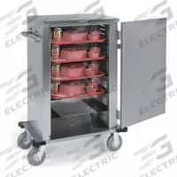 LAKESIDE Meal Delivery Cart: 12 Trays, Non-Pass-Through, 1 Doors, Stainless Steel, NSF Certified (MPN 5510). Key specifications — Manufacturer Part Number: 5510; Brand: LAKESIDE; Caster Configuration: (2) Swivel; Color: Silver; Material: Stainless Steel; Pass-through / Non-Pass-through: Non-Pass-Through; Insulated: No; Product Type: Meal Delivery Cart.