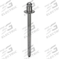 Blind Rivet,1 9/40 in L,1/8 in dia,PK100: Inch, 1 7/32 in Overall Lg, 1/8 in Body Lg, Dome, 100 PK (MPN PSS42-1B). Key specifications — Brand: STANLEY.