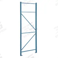 STEEL KING Upright Frame: Teardrop, 20 ft Overall Ht, 42 in x 3 in, Blue, Steel, 16 ga Upright Gauge (MPN RTFBP042240F01PB). Key specifications — Color: Blue; Brand: STEEL KING.