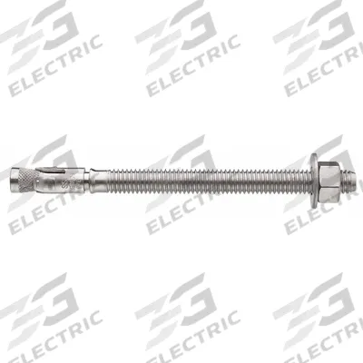 DEWALT Wedge Anchor: 1 3/4 in Overall Lg, 1/4 in Dia, 1/4"-20 Thread Size, 3/4 in Thread Lg - 18-8 Stainless Steel Wedge Anchors