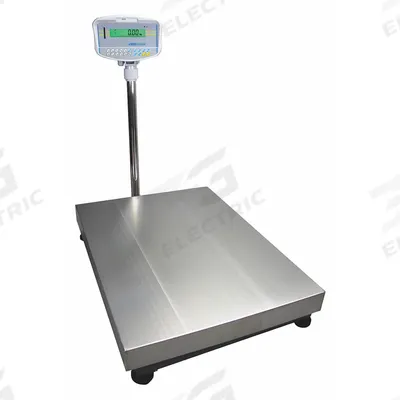 ADAM EQUIPMENT Floor Scale: 1,320 lb Wt Capacity - Imperial, 0.05 kg/0.1 lb Readability - Floor Scales