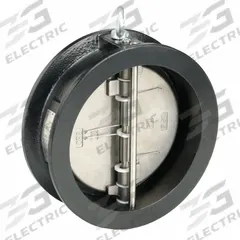 KECKLEY Check Valve: Double Disc, Inline Valve Body, 8 in Pipe Size, Wafer, Cast Iron, Wafer, Wafer (MPN DD1F-CI-34136-800). Key specifications — Brand: KECKLEY.