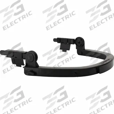 PIP Face Shield Bracket: Slotted Attachment Type, Plastic - PIP Hard Hat Adapters for Face Shields