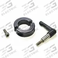 RULAND MANUFACTURING Quick Clamping Shaft Collar: 2 in Bore Dia, Round, 2024, Aluminum, Black, Zinc (MPN LV-MSP-32E-AN). Key specifications — attr921855: Black; attr921844: Anodized; attr921839: RULAND MANUFACTURING.