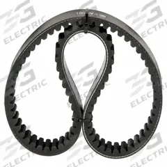 DAYTON Cogged V-Belt: 1922V338, 34.4 in Outside Lg, 1 3/16 in Top Wd, 22° Groove Angle (MPN 3HEU8)