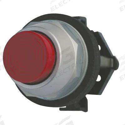 EATON Extended Push Button: Red, 30 mm Mounting Size, Non-Metallic - Extended-Length Push-Button Operators
