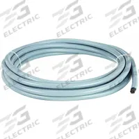 CHAINFLEX Control Cable: 16 AWG Conductor Size, 18 Conductors, PVC, Order by the Foot, Gray (MPN CF130US-15-18). Key specifications — Conductor Size: 16 AWG; Minimum Bend Radius Factor - Fixed: 5 x OD; Minimum Bend Radius Factor - Flexible: 7.5 x OD; Shielding: Unshielded; Brand: CHAINFLEX.