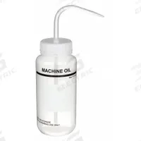 APPROVED VENDOR Wash Bottle: 500 mL, Machine Oil, Wide, Std Spout Spout, White, 72.1 mm Body Dia (MPN 24J914). Key specifications — Vented/Nonvented: Nonvented; Body Color: White; Brand: APPROVED VENDOR; Imprinting Group: Specific Chemicals.