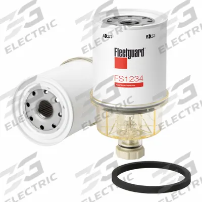 FLEETGUARD Automotive Fuel/Water Separator: Spin-On, 14 5/16 in Overall Lg - Spin-On Fuel Filters