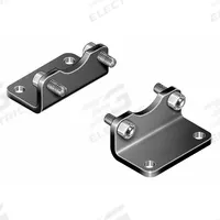 SPEEDAIRE Cylinder Mounting Hardware: Foot, Fits 63 mm Bore Dia, 75 mm Overall Lg, Steel, 5VMD9. Key specifications — attr947461: 5VMD9; attr947470: Steel; attr991689: Foot Bracket; attr947484: SPEEDAIRE.