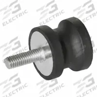 JW WINCO Vibration-Isolating Mount: Hourglass, Natural Rubber, Male x Female Style (MPN 456.2-40-25-30-5/16-55). Key specifications — Isolator Body Material: Natural Rubber.