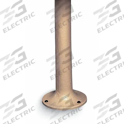 TENNSCO Bench Pedestal: 8 1/4 in x 16 1/4 in, Steel, Sand, Enamel - Pedestals for Locker Room Benches