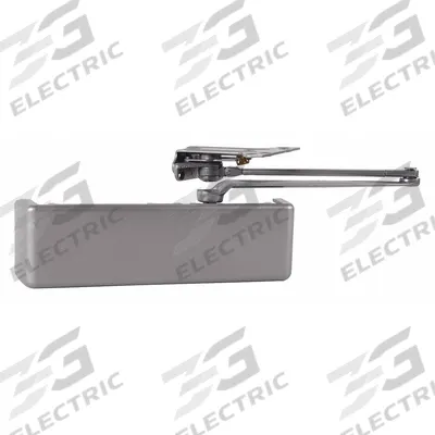 LCN Door Closer: Parallel Mounting Type, Grade 1 - Heavy Duty, Aluminum, 12 1/4 in Lg - Parallel Arm-Mount Door Closers