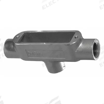 CALBRITE Conduit Outlet Body: Stainless Steel, 1/2 in Trade Size, TB Body - TB - Tee Type