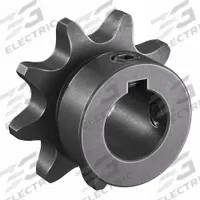 TSUBAKI Single Strand Sprocket: 41, For 1/2 in Chain Pitch, 5/8 in Bore Dia, 9 Teeth, Steel (MPN 41B9F-5/8). Key specifications — Brand: TSUBAKI.