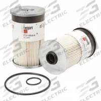 FLEETGUARD Automotive Fuel Filter: 14 3/16 in Overall Lg, 4 3/16 in Outside Dia, 1 1/4 in Inside Dia (MPN FS19764). Key specifications — Baldwin Interchange: PF9814; FleetGuard Interchange: FS19764; Brand: FLEETGUARD; Media Material: Plastic; Compatible Vehicle Make: Temsa Bus.