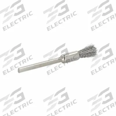 APPROVED VENDOR End Brush: Crimped Stainless Steel, 1/4 in Dia, 0.005 in Fill Dia - Light-Cleaning Brushes for Stainless Steel