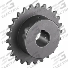 TSUBAKI Single Strand Sprocket: 35, For 3/8 in Chain Pitch, 3/4 in Bore Dia, 25 Teeth, Steel (MPN 35B25F-3/4). Key specifications — Brand: TSUBAKI.
