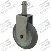 METRO Replacement Caster: For 5MPRXGSA-24, Unfinished, Silver/Gray, 5 in H x 1 1/2 in W x 5 in D. Key specifications — Color: Silver; Gray; Finish: Unfinished; For Use With Mfr. Model Number: 5MPRXGSA-24; Manufacturer Part Number: 5MPRXGSA-24; Brand: METRO.