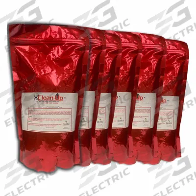 CLEAN UP Granular Sorbent: 28 oz Volume Absorbed per Pkg., 32 oz Wt, Bag, Lemon - Granular Sorbents