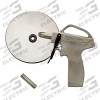 EXAIR Safety Air Gun with shield: Ergonomic Grip, Cast Aluminum, 1/4 in Female NPT, Straight (MPN 1699-CS). Key specifications — attr1328526: Cast Aluminum; attr1328500: 1102 Air Nozzle; attr1328508: EXAIR; attr1328515: Yes; attr1328533: Yes.