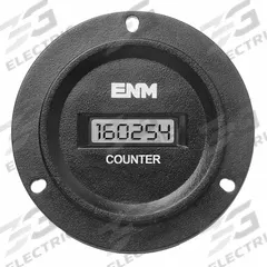 ENM Electronic Counter: Digital Counters, Front Panel Mounting, LCD, 50 Counts/Second, Tab, No Reset (MPN C44B69B). Key specifications — Mounting Style: Panel; NEMA Enclosure Rating: 4X; Brand: ENM; Manufacturer Part Number: C44B69B.