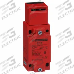 TELEMECANIQUE SENSORS Safety Interlock Switch: XCSA Series, 1NO/2NC, Pivoting/Straight (MPN XCSA703). Key specifications — Brand: TELEMECANIQUE SENSORS; Manufacturer Part Number: XCSA703; Actuating Key Type: Pivoting; Series: XCSA; Terminal Connection Type: 1/2 in NPT Conduit.