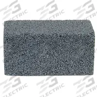NORTON Floor Rubbing Brick: Plain, 4" L x 2" W x 2" H, Silicon Carbide, 24 Grit, 6 PK (MPN 61463653294). Key specifications — attr952417: NORTON.