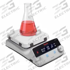 THERMO SCIENTIFIC Hot Plate: US Std Plug Type, 7 1/4 in Plate Wd, 7 1/4 in Plate Lg, Rectangular (MPN HP88857190). Key specifications — Brand: THERMO SCIENTIFIC; Display Type: Digital; Includes Timer: Yes; Product Type: Hot Plate; Hot Plate Type: Hot Plate; Hot Surface Warning: Yes; Voltage: 100/120V AC; Plug Type: US Standard.