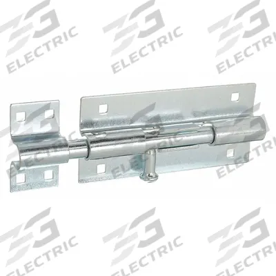 APPROVED VENDOR Door Bolt: Barrel Bolt, Zinc, 1 in Ht, 2 3/4 in Wd - Door Bolts