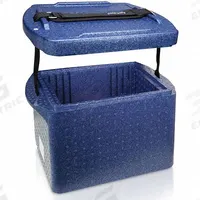 Cryogenic Storage Box: 12 5/8 in Overall Lg, 9 in Overall Wd, 11 1/4 in Overall Ht, 20 L Capacity (MPN 0372606). Key specifications — Material: Polypropylene; Product Type: Transport Box; Brand: COLE-PARMER.