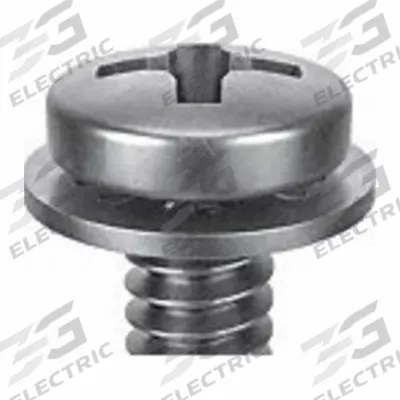 SEMS Screw: Internal Tooth, M6x1.00 Thread Size, 12 mm Lg, Stainless Steel, Passivated - Machine Screws with Internal Tooth Lock Washers