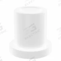 OILITE Flanged Sleeve Bearing: Acetal, 1/4 in Bore, 3/8 in OD, 1/2 in Overall Lg, White, 10 PK (MPN WF-0406-04B). Key specifications — Brand: OILITE; Color: White.