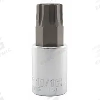 PROTO Socket Bit: 1/2 in Drive Size, Hex Tip, 11/16 in Tip Size, 2 3/4 in Overall Lg, Fixed Insert (MPN J5441R-11/16). Key specifications — attr1204765: Fixed Insert; attr1204767: PROTO.